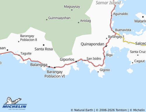MICHELIN Barangay 6 map - ViaMichelin