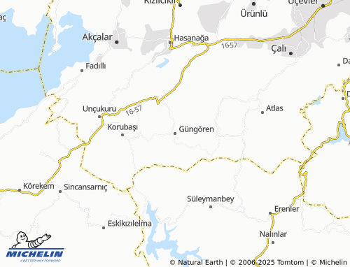 MICHELIN Güngören map - ViaMichelin
