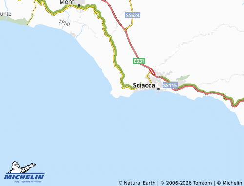 MICHELIN Contrada Tradimento map - ViaMichelin