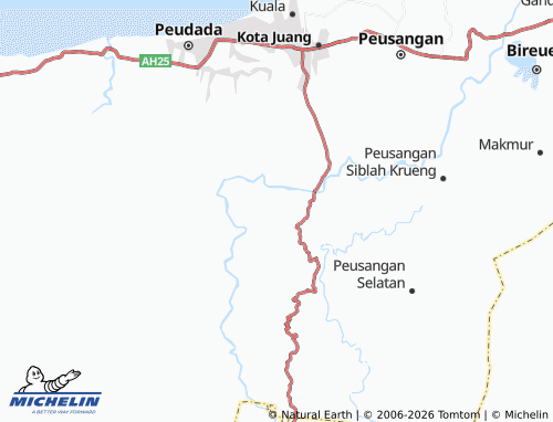 Mapa MICHELIN Teupin Mane - ViaMichelin