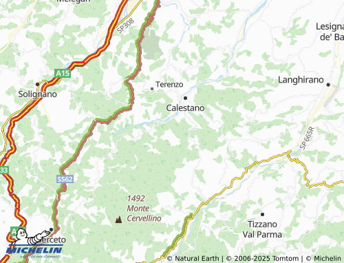 Mapa MICHELIN Vigolone - ViaMichelin