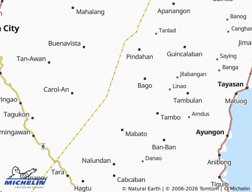 MICHELIN Nabhang map - ViaMichelin