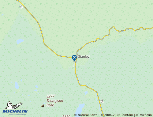 Mapa MICHELIN Stanley - ViaMichelin