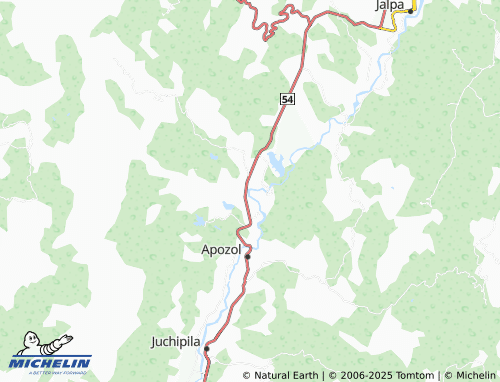 MICHELIN Media Luna map - ViaMichelin