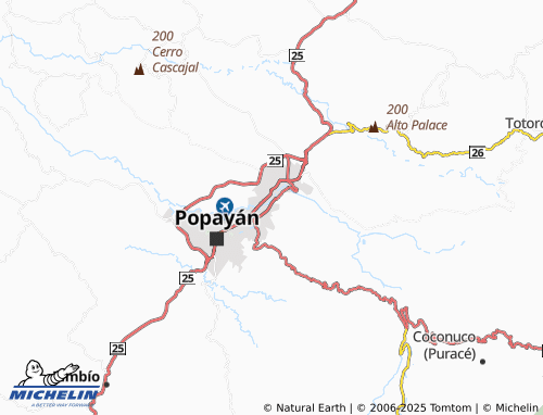 MICHELIN La Ximena map - ViaMichelin