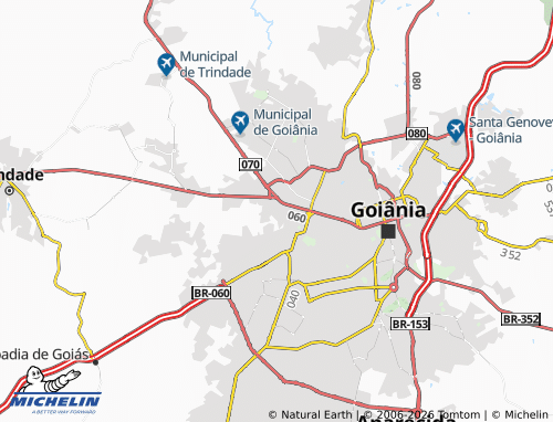 Mappa MICHELIN São Francisco - ViaMichelin
