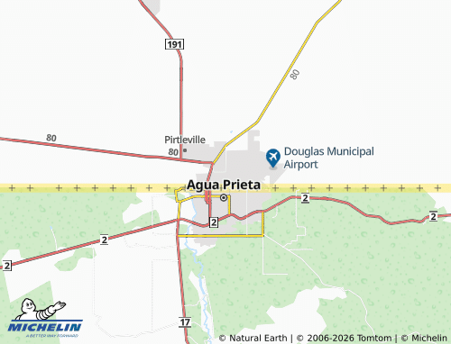 Mappa MICHELIN Douglas - ViaMichelin
