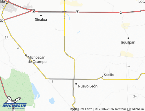 Mapa MICHELIN Jalapa - ViaMichelin