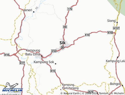 Mappa MICHELIN Sik - ViaMichelin