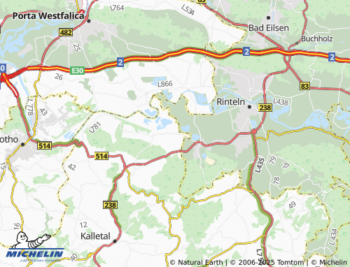 Kaart MICHELIN Stemmen - ViaMichelin