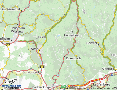 MICHELIN-Landkarte Strick - ViaMichelin