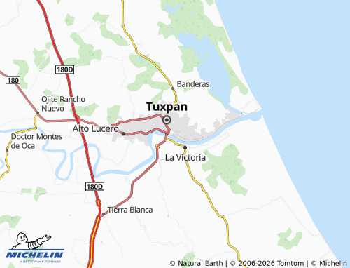 Mapa MICHELIN Del Valle - ViaMichelin