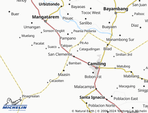 MICHELIN San Clemente map - ViaMichelin