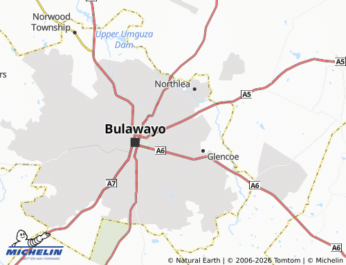 MICHELIN Parklands map - ViaMichelin