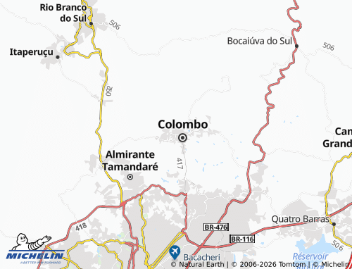 Mapa MICHELIN Centro - ViaMichelin