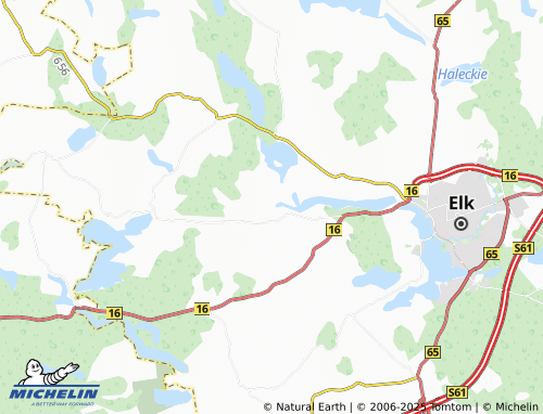 Mapa MICHELIN Lepaki Małe - ViaMichelin