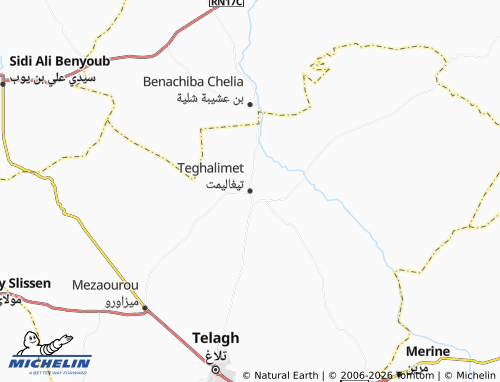 Mappa MICHELIN Teeghaleemt - ViaMichelin