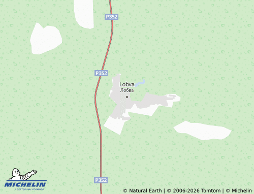 MICHELIN-Landkarte Lobva - ViaMichelin