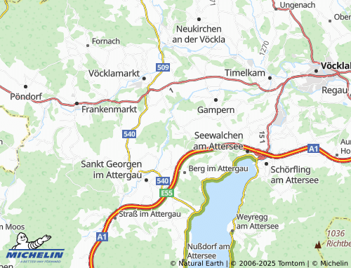 MICHELIN Brandham map - ViaMichelin