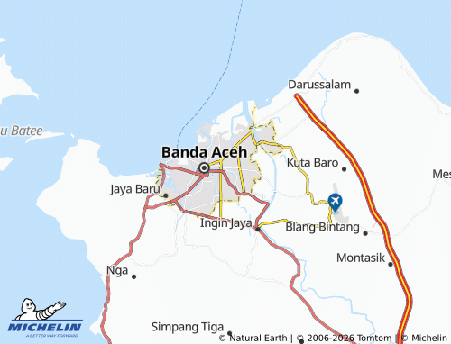 MICHELIN Lamseupeung map - ViaMichelin