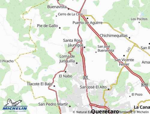 Mappa MICHELIN Ecológico La Rica - ViaMichelin