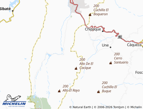Carte MICHELIN La Regadera - ViaMichelin