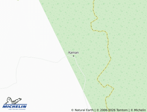 Carte MICHELIN Kaman - ViaMichelin