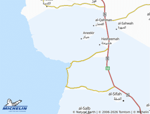 MICHELIN-Landkarte aljamieat - ViaMichelin