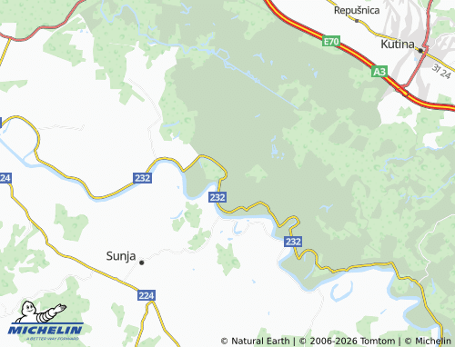 Mapa MICHELIN Čigoč - ViaMichelin