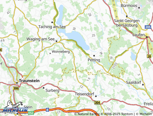 MICHELIN-Landkarte Kirchberg - ViaMichelin