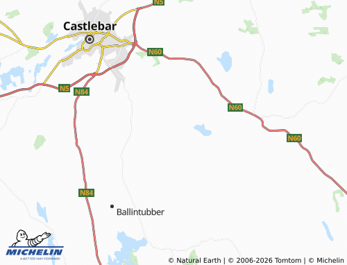 Mappa MICHELIN Belcarra - ViaMichelin