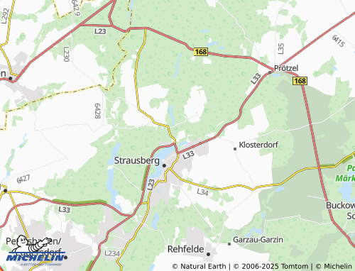 MICHELIN Gartenstadt map - ViaMichelin