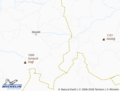 Mappa MICHELIN Aşağışehirören - ViaMichelin
