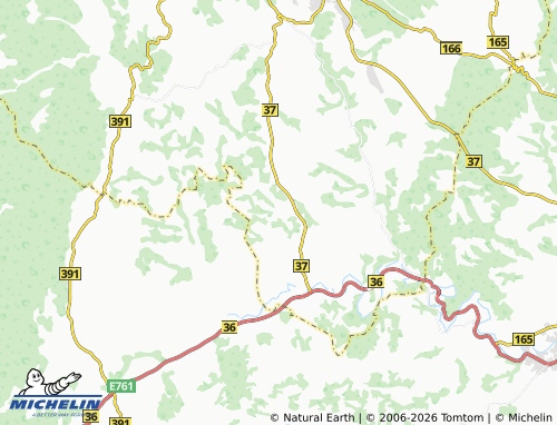Mapa MICHELIN Šarbanovac - ViaMichelin