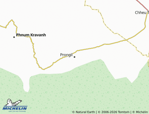 Carte MICHELIN Prongil - ViaMichelin