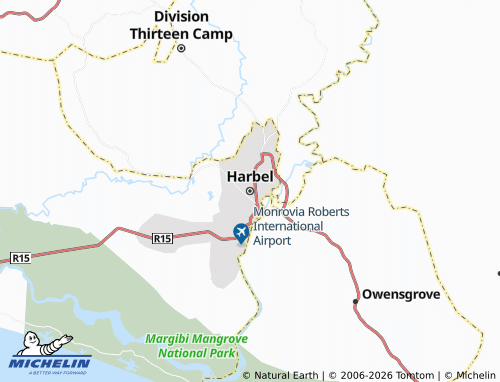Mappa MICHELIN Harbel - ViaMichelin