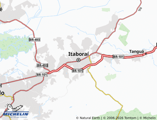 Mapa MICHELIN Itaboraí - ViaMichelin
