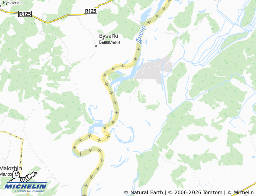 MICHELIN Novosilky map - ViaMichelin