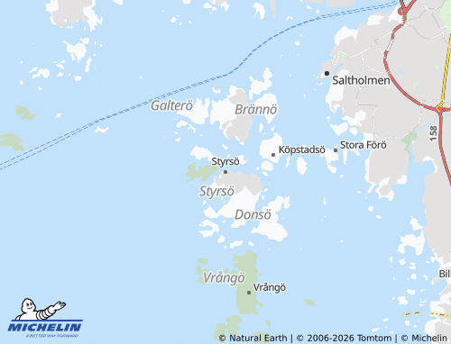 Carte MICHELIN Styrsö - ViaMichelin