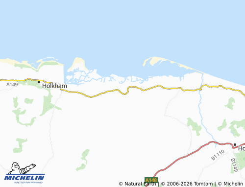 Carte MICHELIN Stiffkey - ViaMichelin
