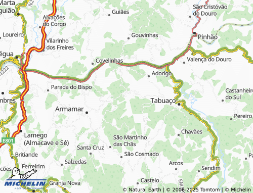 MICHELIN Santo Adrião map - ViaMichelin