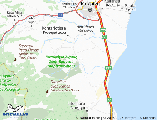 Carte MICHELIN Karitsa - ViaMichelin