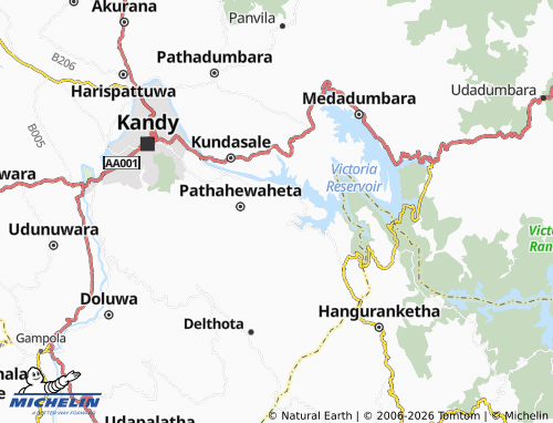 MICHELIN Singharagama map - ViaMichelin