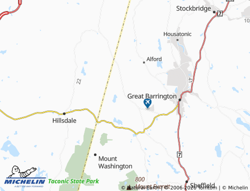 Kaart MICHELIN North Egremont - ViaMichelin