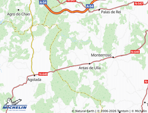 Mappa MICHELIN Funsín - ViaMichelin