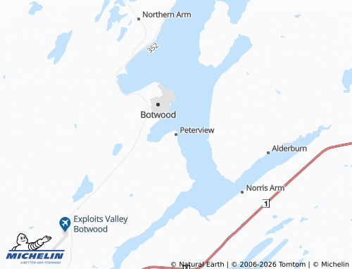 Mappa MICHELIN Peterview - ViaMichelin
