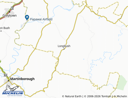 Mapa MICHELIN Longbush - ViaMichelin