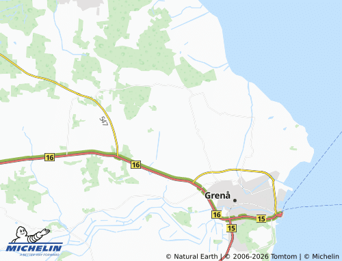 MICHELIN-Landkarte Dalstrup - ViaMichelin