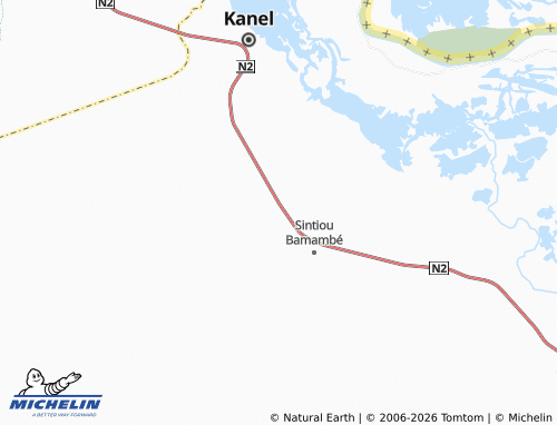 Mapa MICHELIN Séno Palel - ViaMichelin