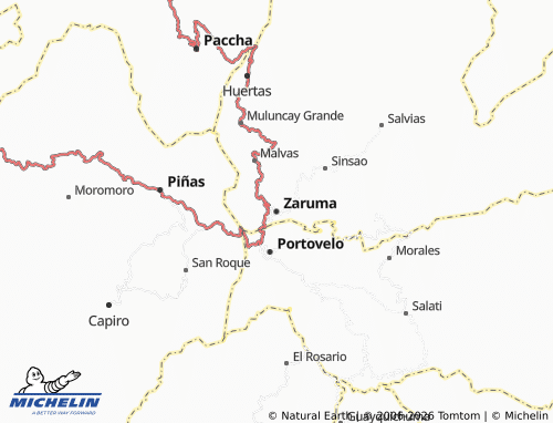 Mapa MICHELIN Zaruma - ViaMichelin